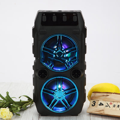 Wireless Bluetooth Speaker Dual Speakers Outdoor Portable Loud