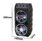 Wireless Bluetooth Speaker Dual Speakers Outdoor Portable Loud