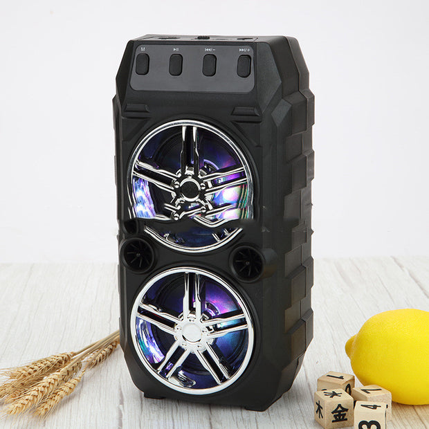 Wireless Bluetooth Speaker Dual Speakers Outdoor Portable Loud